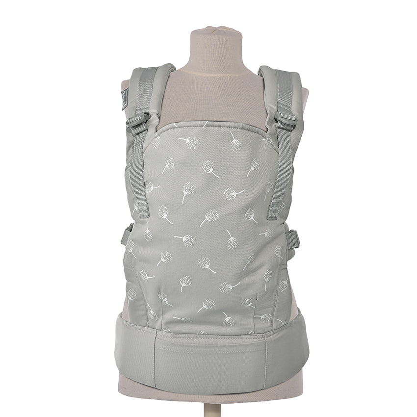 Wally Grey Floral Бебешка Ергономична Раница Кенг Lorelli Premium