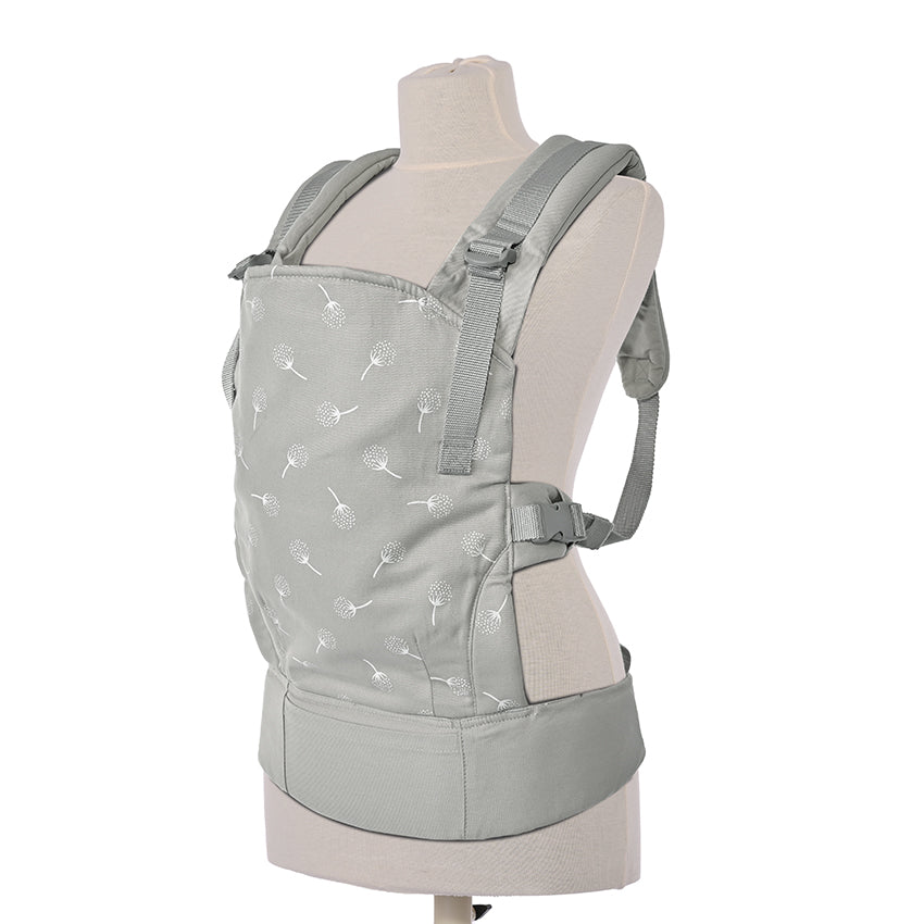 Wally Grey Floral Бебешка Ергономична Раница Кенг Lorelli Premium