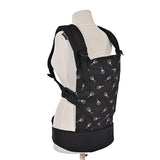 Wally Black Floral Бебешка Ергономична Раница Кенг Lorelli Premium