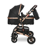 Д.Количка Alba Premium Black+Адаптори