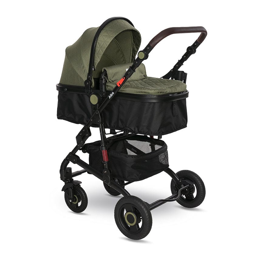 Cărucior Alba Premium Loden Verde+Adaptoare