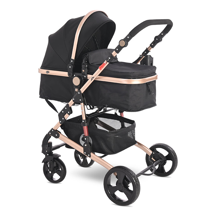 Д.Количка Alba Classic Black --- BebeMama