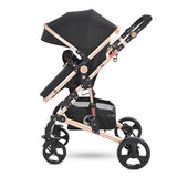Д.Количка Alba Classic Black --- BebeMama