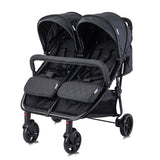 Д.количка Duo+чанта Black До 15 Кг За Близнаци Lorelli Premium