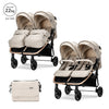 Д.количка Duo Beige До 22 Кг За Близнаци Lorelli Premium