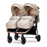 Д.количка Duo Beige До 22 Кг За Близнаци Lorelli Premium