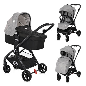 Д.Количка Patrizia Light Grey - Комбинирани Колички - Lorelli Premium - BebeMama