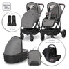 Д.количка Aria 3 В1 Grey Lorelli Premium