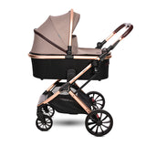 Д.количка Glory Pearl Beige+адаптори Lorelli Premium