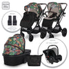 Д.количка Glory Tropical Flowers Lorelli Premium