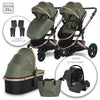 Cărucior Boston Loden Green + Adaptoare