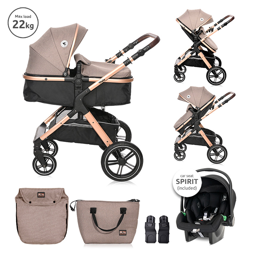 Д.Количка Viola Set Pearl Beige