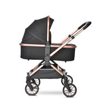 Д.Количка Reya 3In1 Black Jasper С Реверсивна Дръж