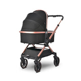 Д.Количка Reya 3In1 Black Jasper С Реверсивна Дръж