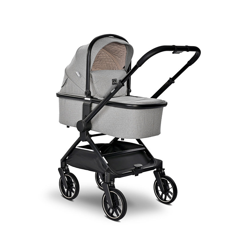 Д.Количка Reya 3In1 Grey С Реверсивна Дръжка