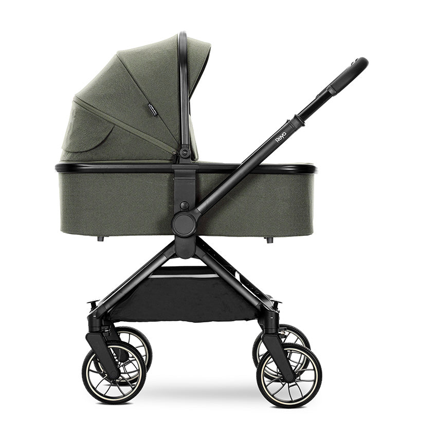 Д.количка Reya 3in1 Green С Реверсивна Дръжка Lorelli Premium
