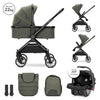 Д.количка Reya 3in1 Green С Реверсивна Дръжка Lorelli Premium