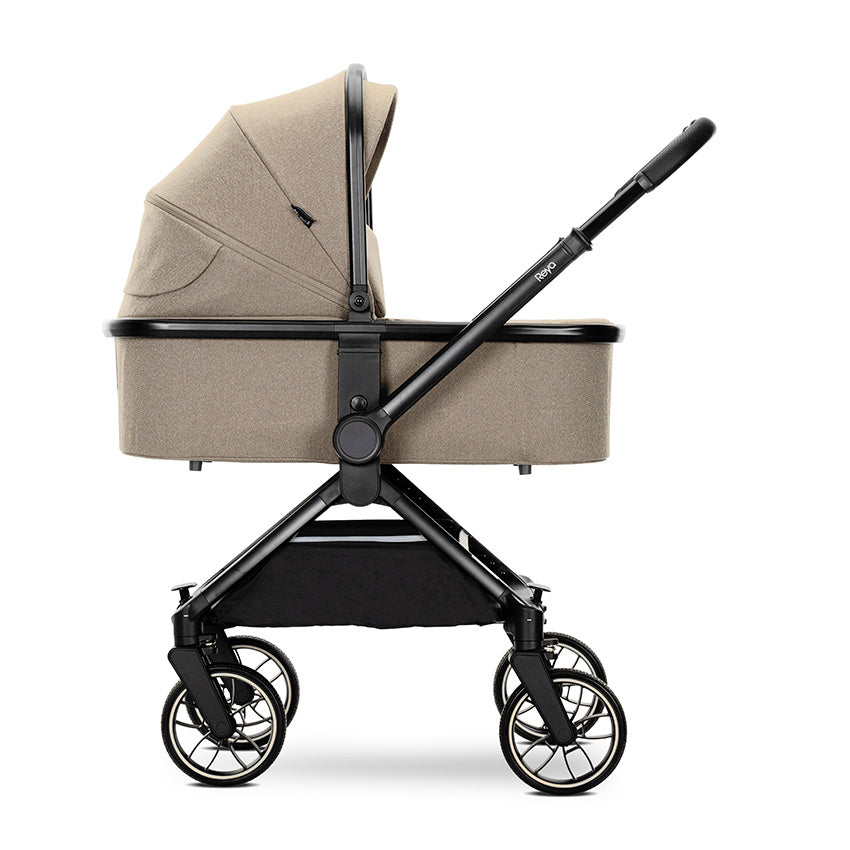 Д.количка Reya 3in1 Brown С Реверсивна Дръжка Lorelli Premium