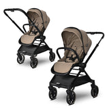 Д.количка Reya 3in1 Brown С Реверсивна Дръжка Lorelli Premium