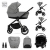 Д.Количка Bianca Grey 3 В 1 До 22Кг С Кош За Новор