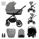 Д.Количка Bianca Grey 3 В 1 До 22Кг С Кош За Новор