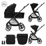 Д.Количка Venice 2В1 До 22Black С Кош За Новор