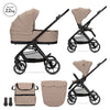 Д.количка Venice Beige 2в1 До 22 Кг С Кош За Новор Lorelli Premium