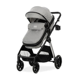 Cărucior Aspen Grey 2 în 1, transformabil, până la 22"