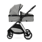 Cărucior Aspen Grey 2 în 1, transformabil, până la 22"