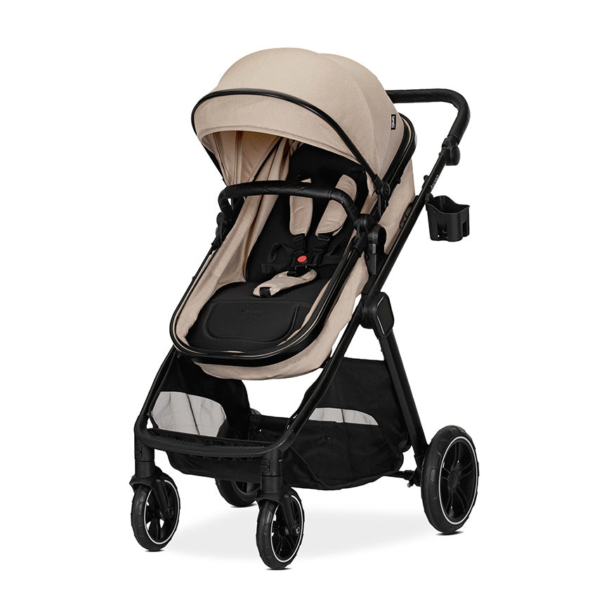 D. Cărucior Aspen Cappuccino 2B1 Până la 22 C Transform