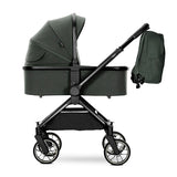 Cărucior Reya 2 în 1 verde, reversibil, până la 22 cm