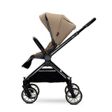 Cărucior Reya 2 în 1 bej, reversibil, până la 22 cm
