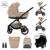 Д.Количка Bianca Beige Warm 3 В 1 До 22 С Кош За