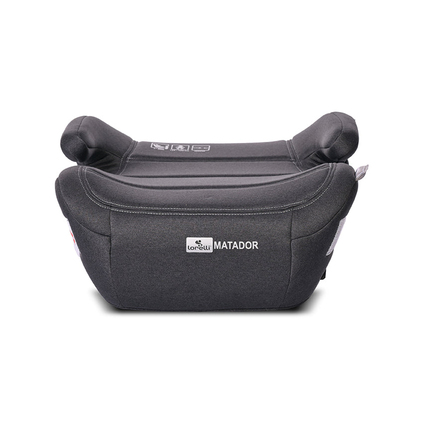Стол За Кола Matador 125-150См Isofix Черен Jasper - Група 2/3 (15-36Кг) - Lorelli Premium - BebeMama