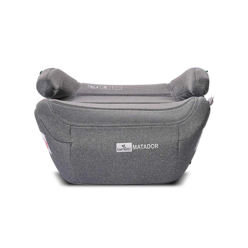 Стол За Кола Matador 125-150См Isofix Grey - Група 2/3 (15-36Кг) - Lorelli Premium - BebeMama
