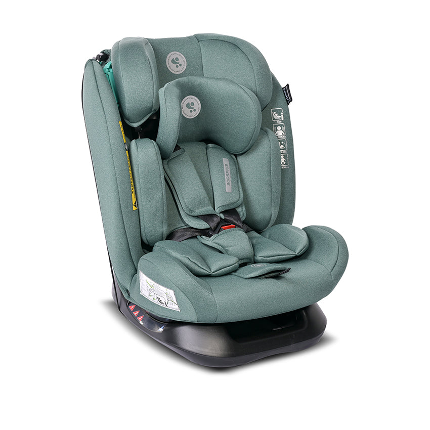 Ст. За Кола Scorpius 40-150См Зелен Pine - Група 0+/1/2/3 (0-36Кг) - Lorelli Premium - BebeMama
