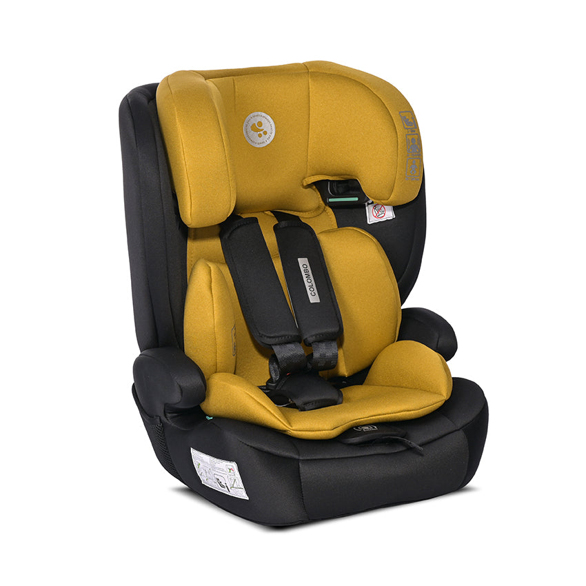 Стол За Кола Colombo I-Size 76-150Cm Lemon Curry - Група 1/2/3 (9-36Кг) - Lorelli Classic - BebeMama