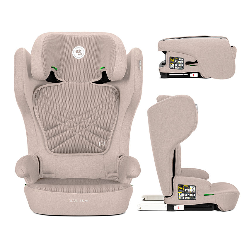 Сгъваем Стол За Кола Rigel Beige I Size Isofix 100 Lorelli Premium