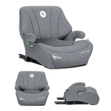 Автостол Pyxis Grey Isofix Attachments С Облегалка Lorelli Premium