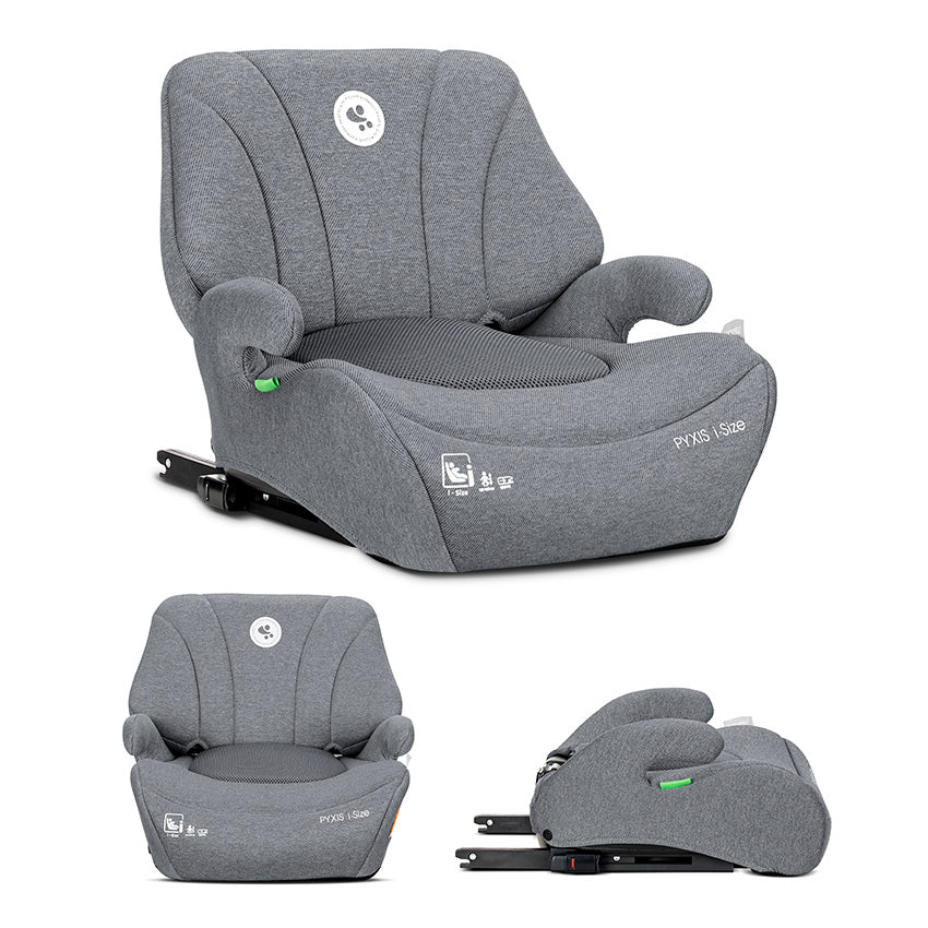 Автостол Pyxis Grey Isofix Attachments С Облегалка Lorelli Premium