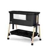 Мини Кошара Millie С Падаща Преграда Black Wooden Lorelli Premium