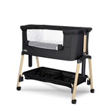 Мини Кошара Millie С Падаща Преграда Black Wooden Lorelli Premium