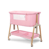 Мини Кошара Millie С Падаща Преграда Pink Wooden Lorelli Premium
