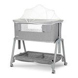 Мини Кошара Layla 2в1 Grey С Падаща Преграда Lorelli Premium