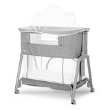 Мини Кошара Layla 2в1 Grey С Падаща Преграда Lorelli Premium