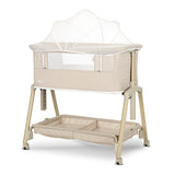 Мини Кошара Layla 2в1 Beige С Падаща Преграда Lorelli Premium