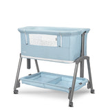 Мини Кошара Layla 2в1 Blue С Падаща Преграда Lorelli Premium