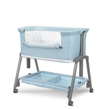 Мини Кошара Layla 2в1 Blue С Падаща Преграда Lorelli Premium
