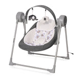 Ел.люлка Twinkle Grey Rhino Lorelli Premium