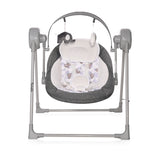Ел.люлка Twinkle Grey Rhino Lorelli Premium